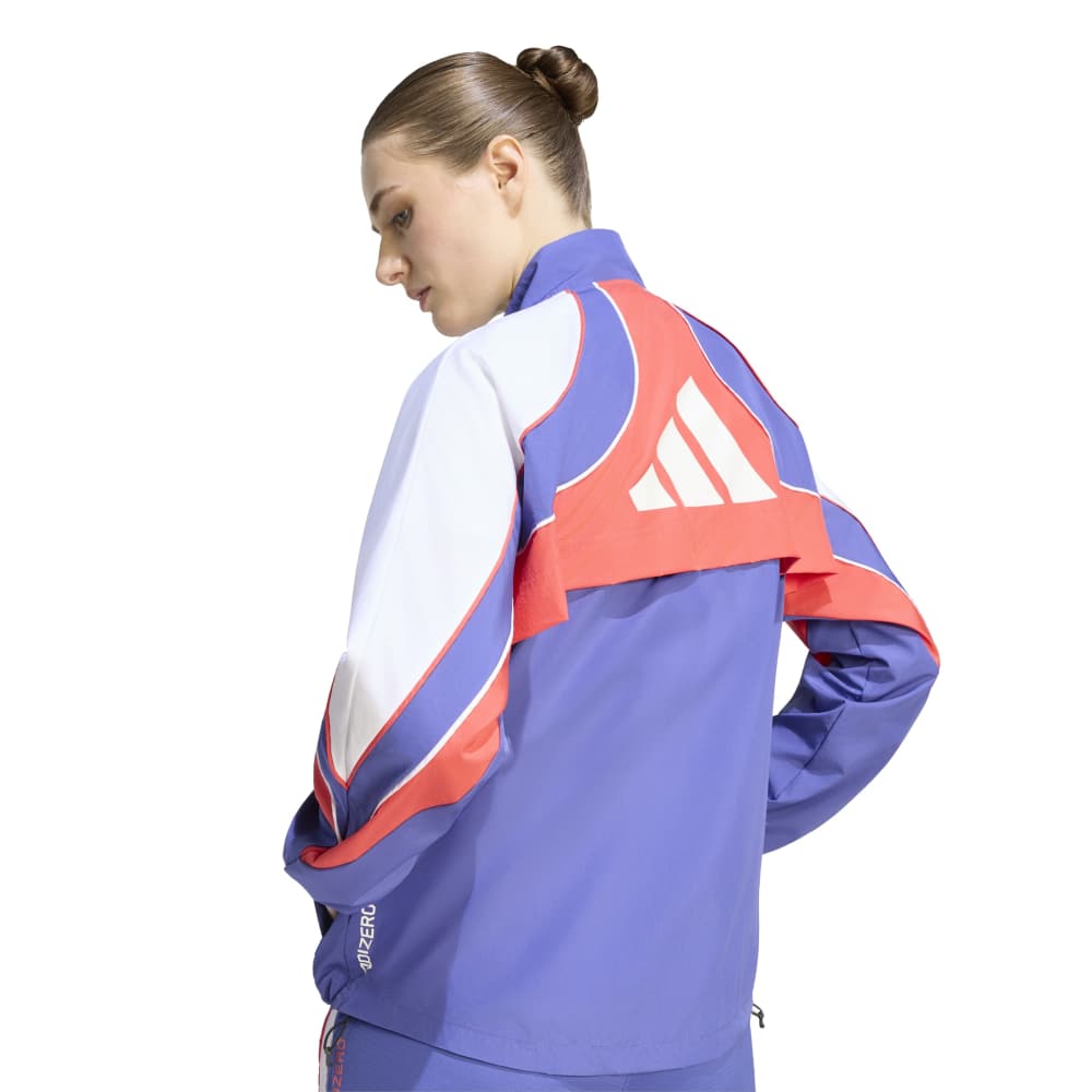 Adidas Adizero Archive Løpejakke Dame Blå/Rød