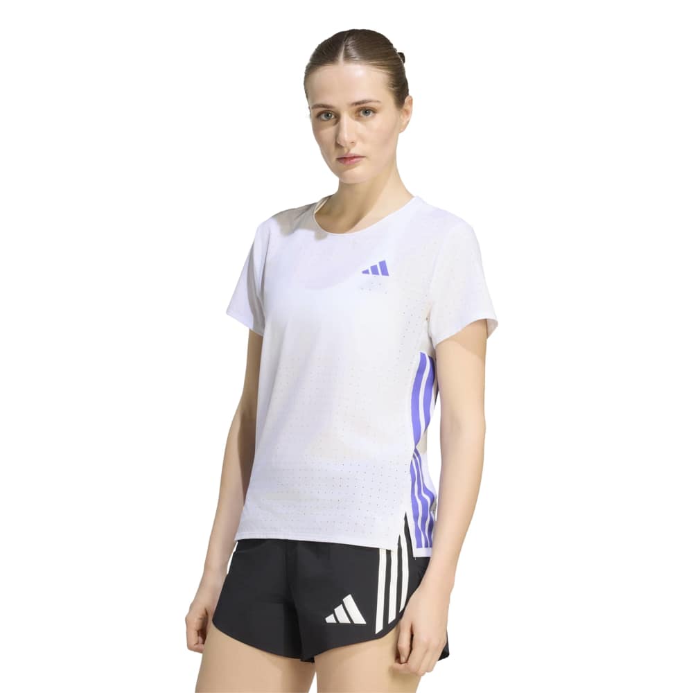 Adidas Adizero T-skjorte Herre Hvit/Blå