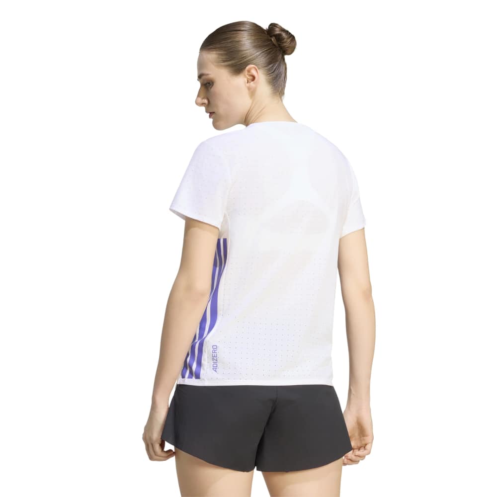 Adidas Adizero T-skjorte Herre Hvit/Blå