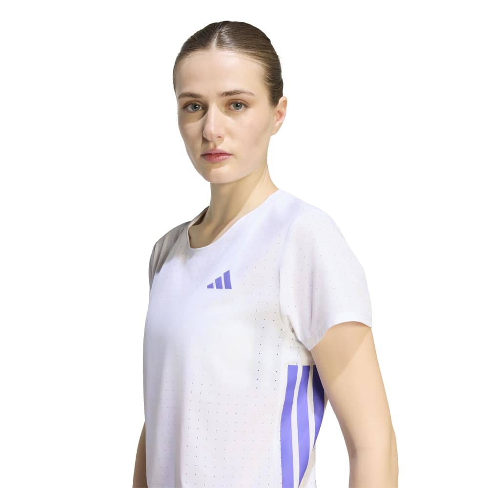 Adidas Adizero T-skjorte Herre Hvit/Blå