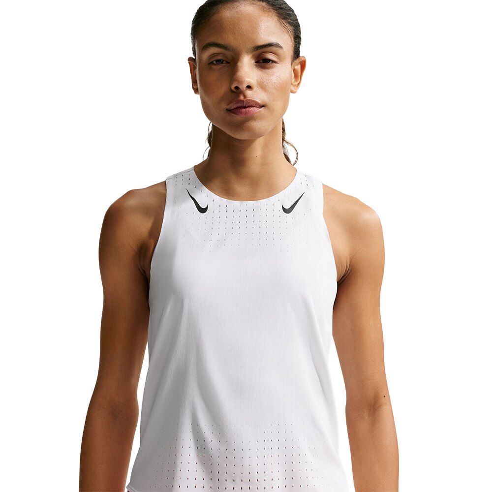 Nike AeroSwift Dri-FIT Løpesinglet Dame Hvit