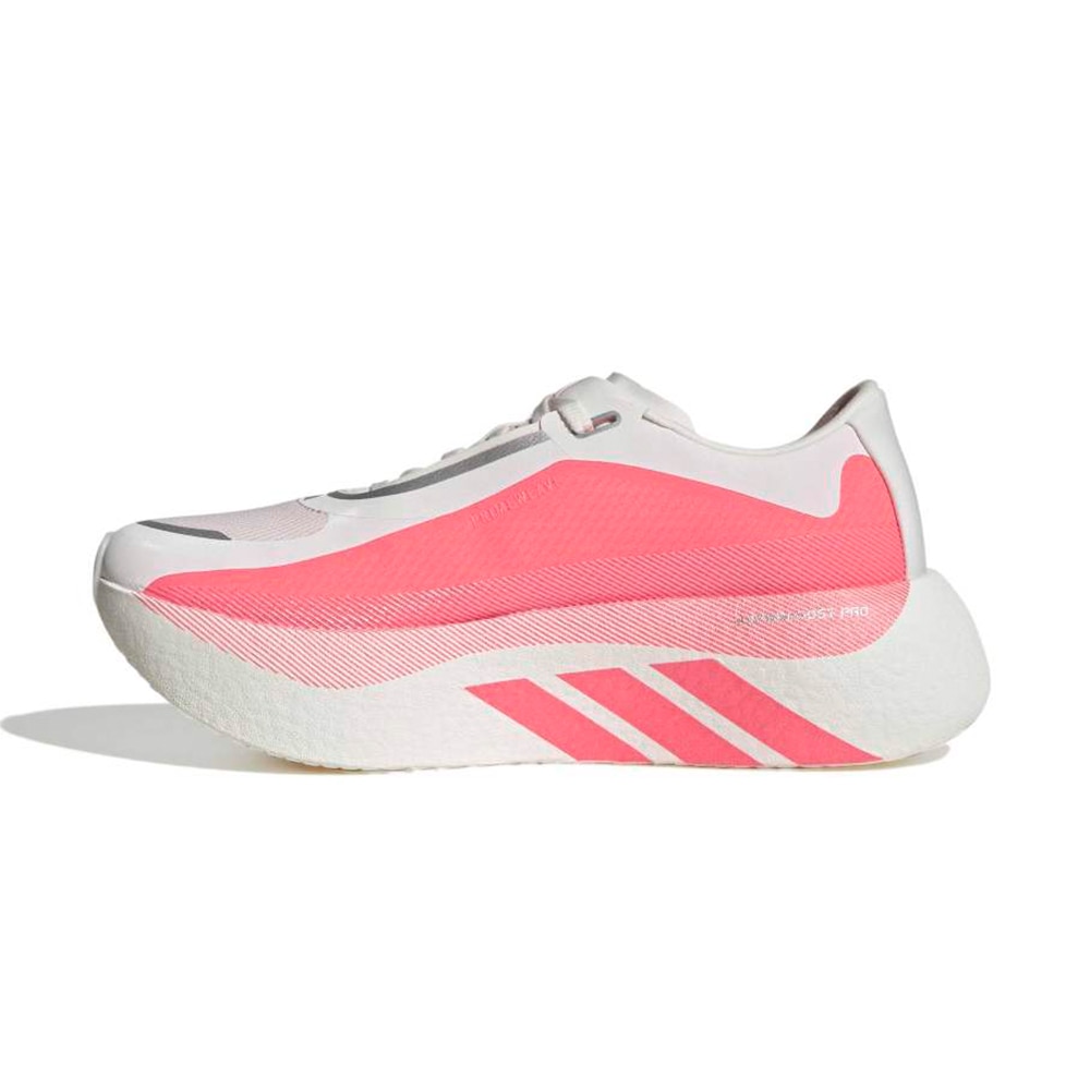 Adidas Hyperboost Edge Løpesko Dame Hvit/Rosa