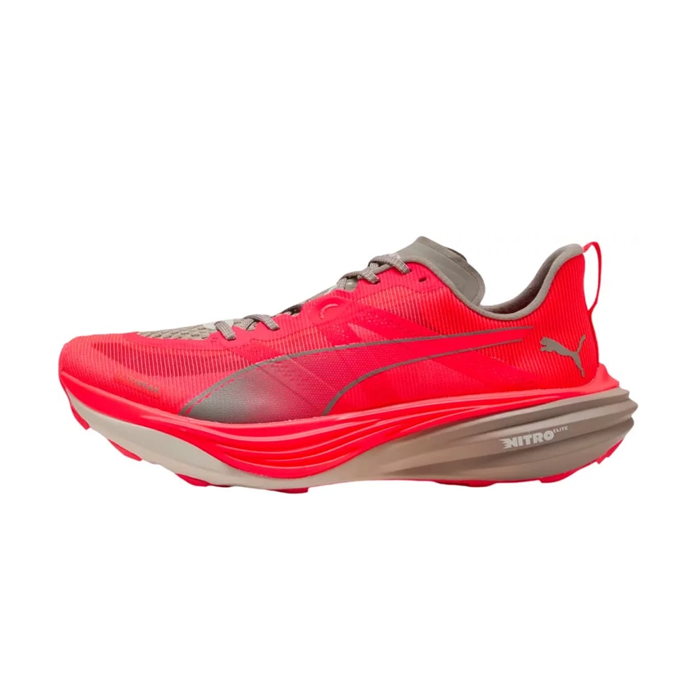 Puma Deviate Nitro Elite Trail Løpesko Herre Rød