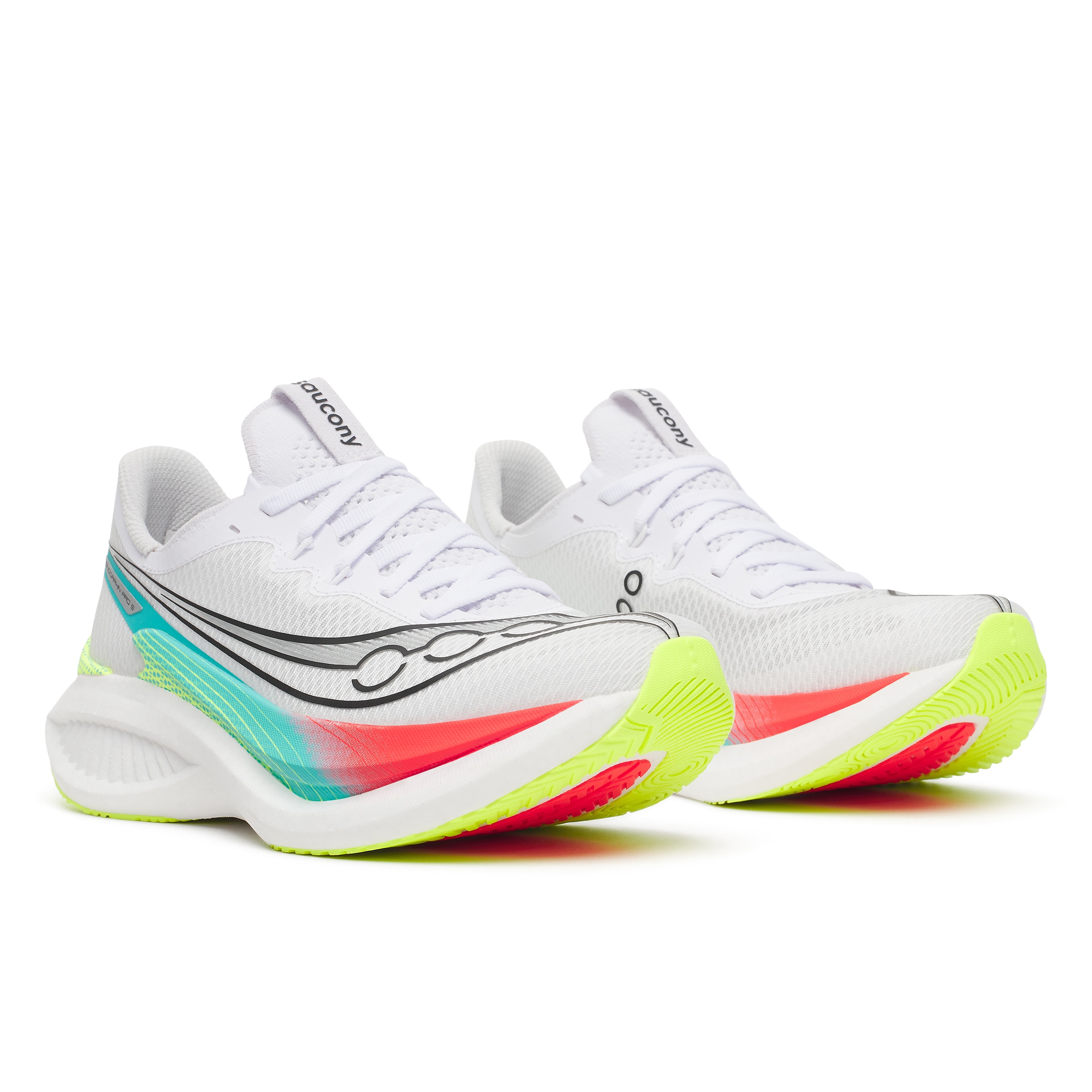 Saucony Endorphin Pro 5 Løpesko Herre Hvit/Flerfarget