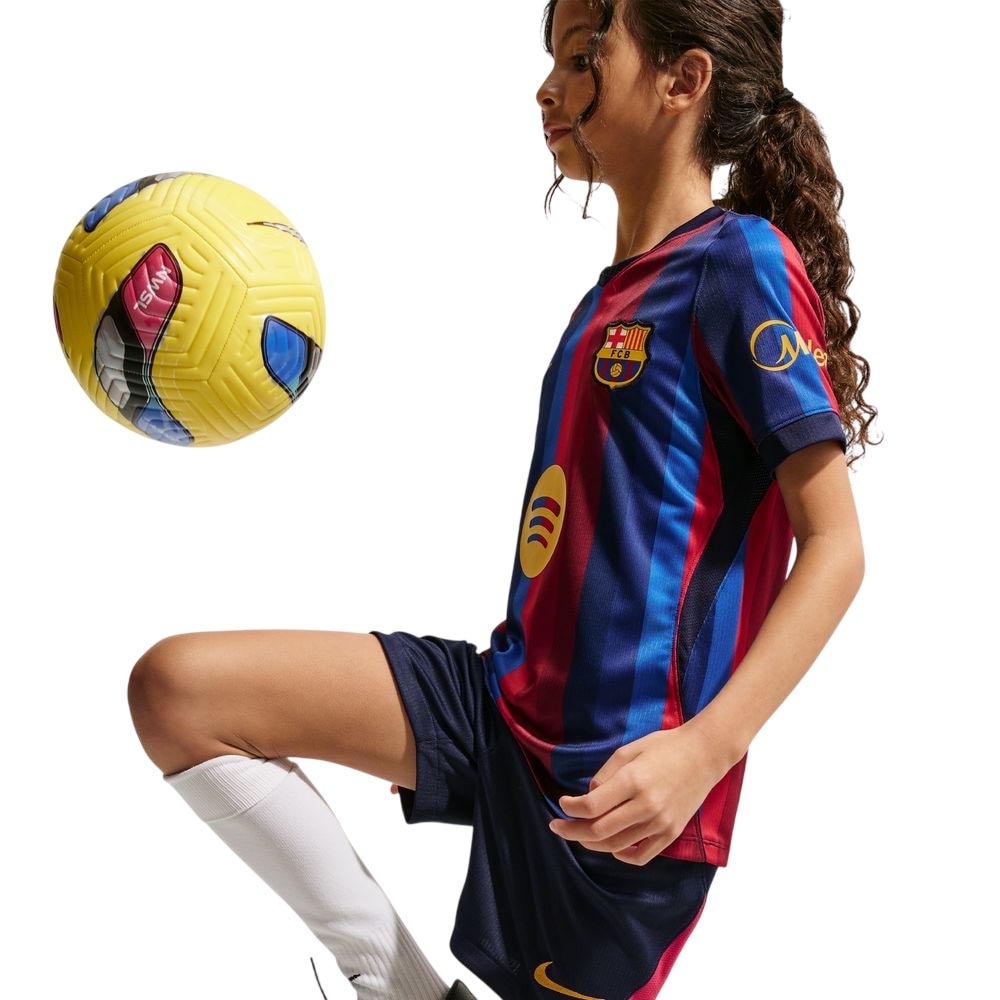 Nike FC Barcelona Fotballshorts 26/27 Barn Hjemme