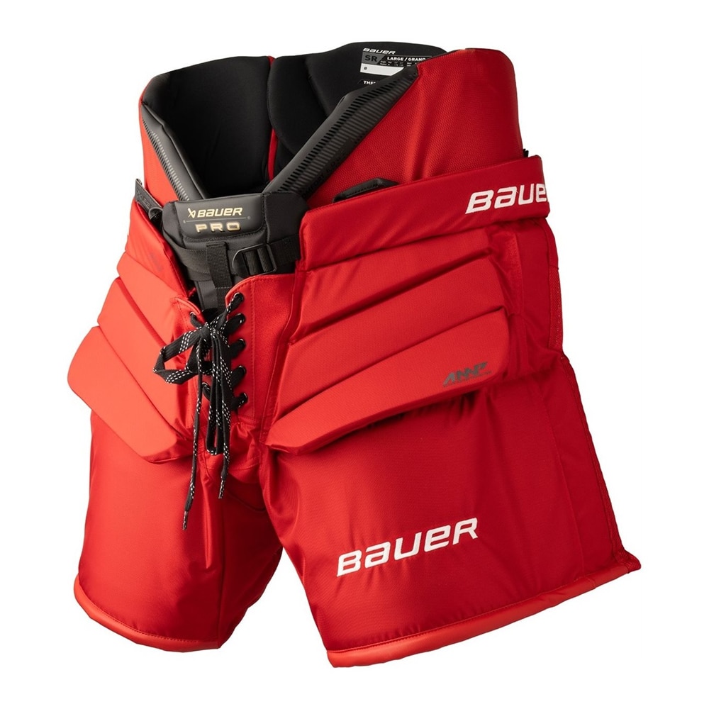 Bauer S26 PRO Keeperbukse Hockey Rød