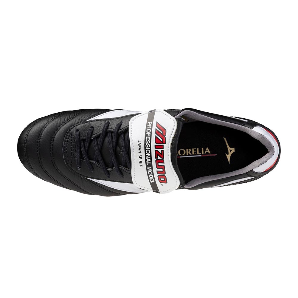 Mizuno Morelia II Japan FG Fotballsko Bright Black
