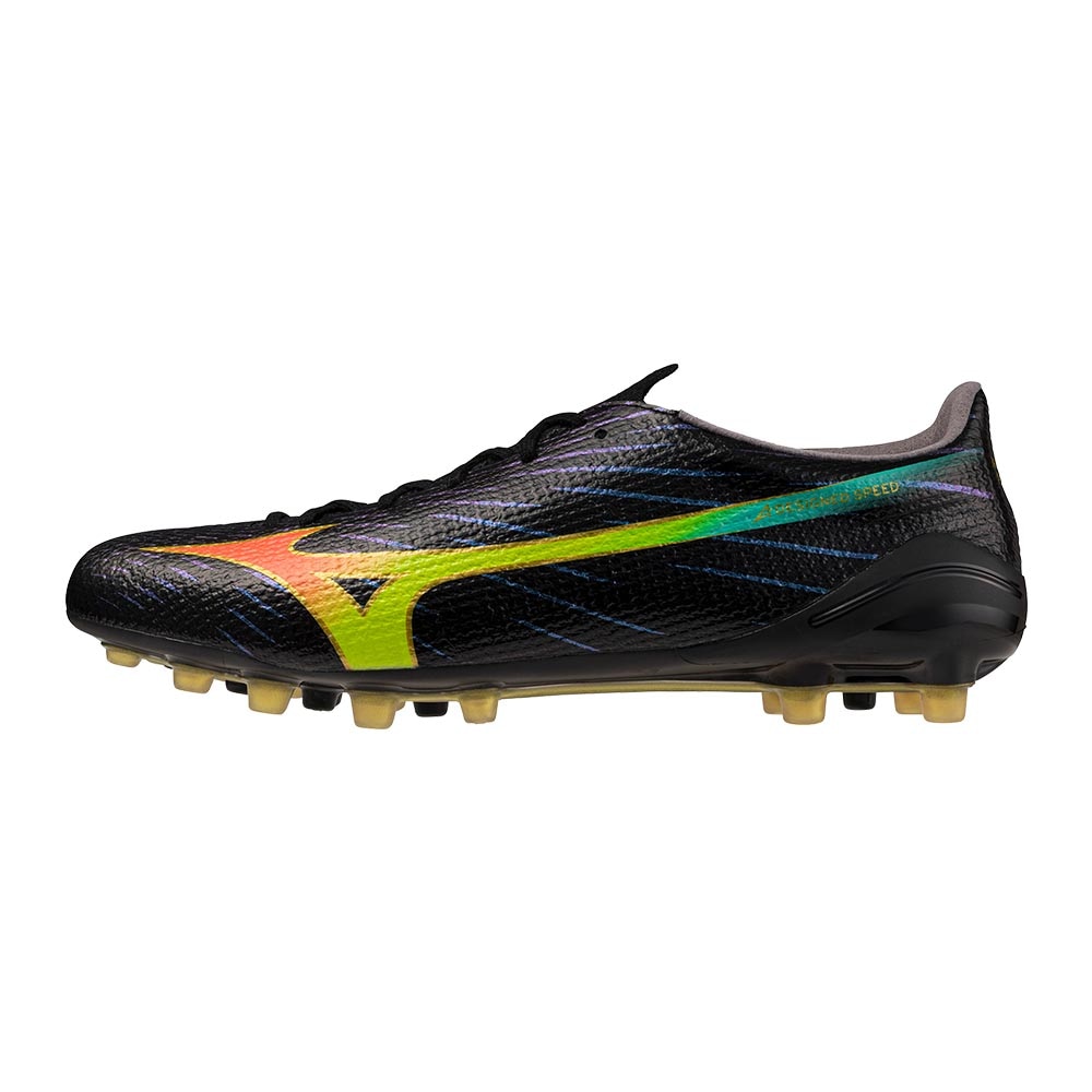 Mizuno Alpha III Elite AG Fotballsko Bright Black