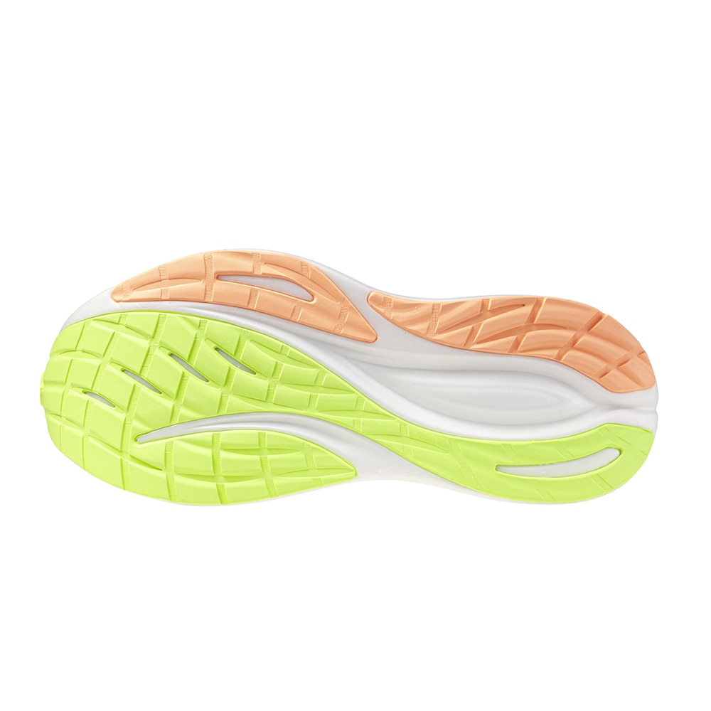 Mizuno Neo Zen 2 Løpesko Dame Grå/Oransje/Gul