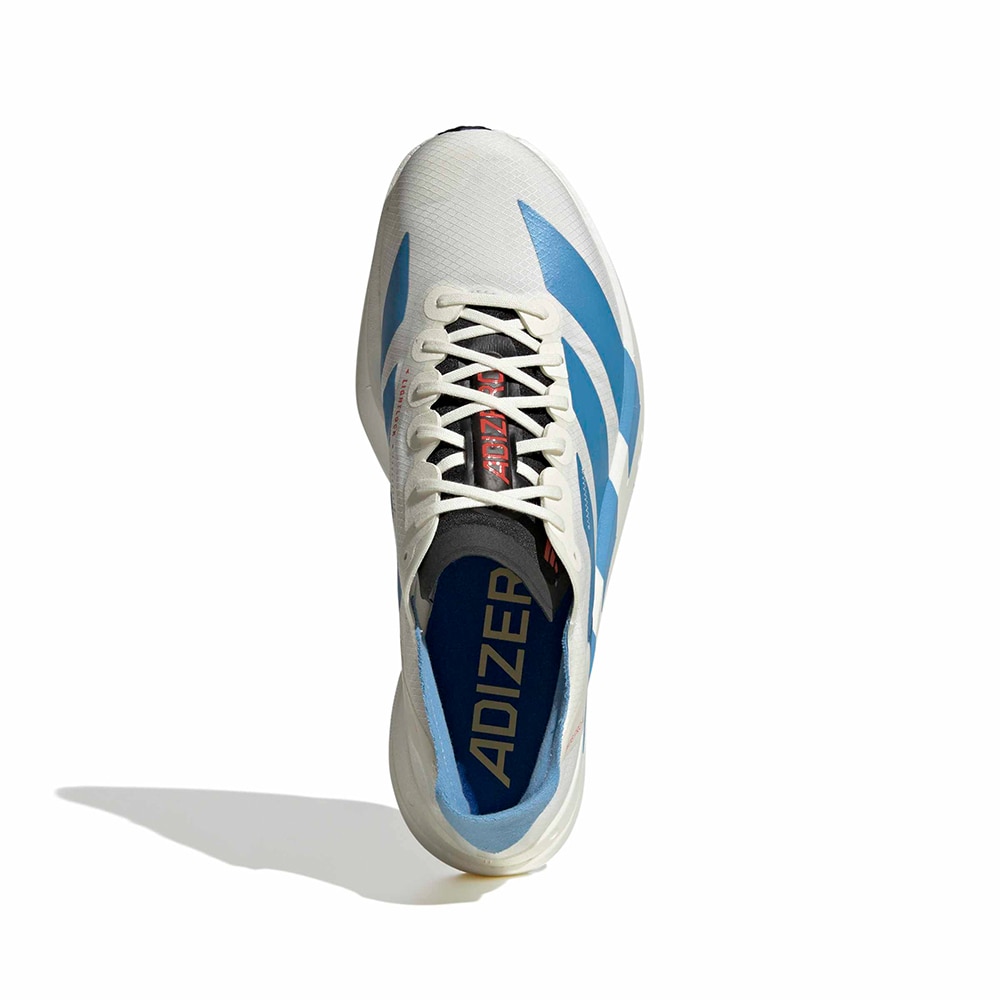 Adidas Adizero Adios Pro 4 Løpesko Herre Hvit/Blå