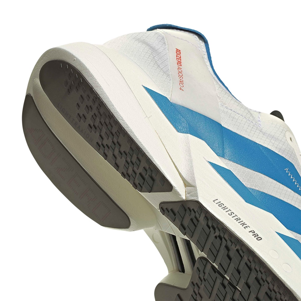 Adidas Adizero Adios Pro 4 Løpesko Herre Hvit/Blå