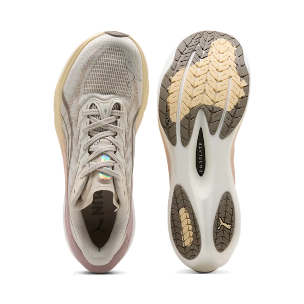Puma Deviate Nitro 4 Løpesko Dame Beige