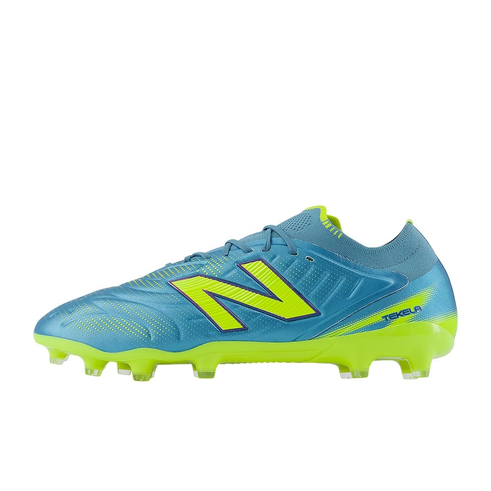 New Balance Tekela V5 Elite Low MG Fotballsko Neon Tide