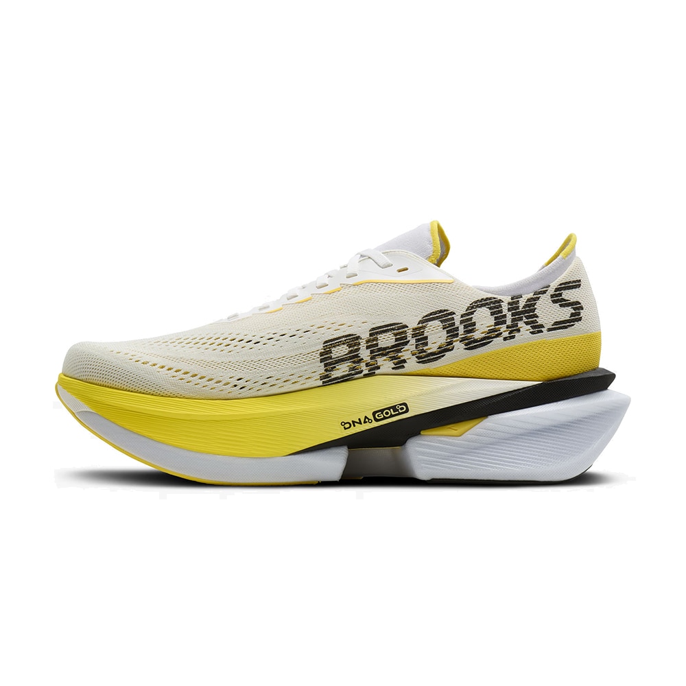 Brooks Hyperion Max 4 Løpesko Herre Hvit/Gul