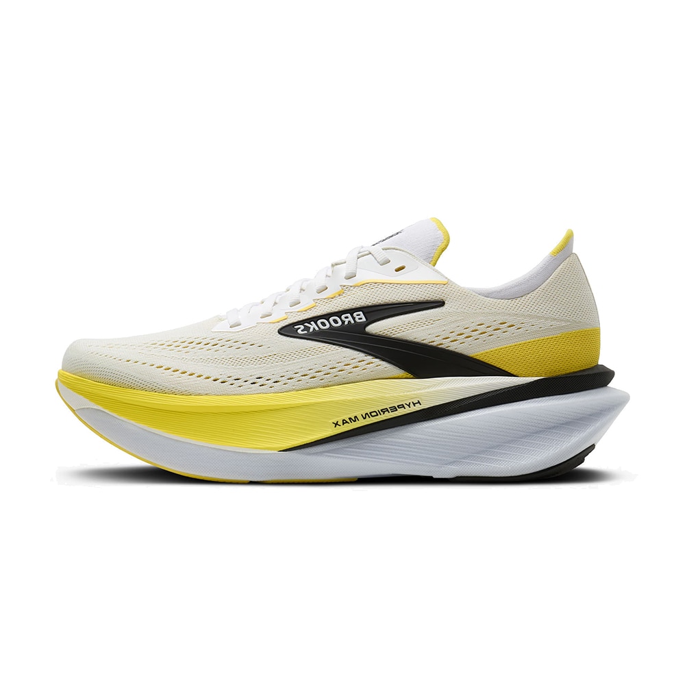 Brooks Hyperion Max 4 Løpesko Herre Hvit/Gul