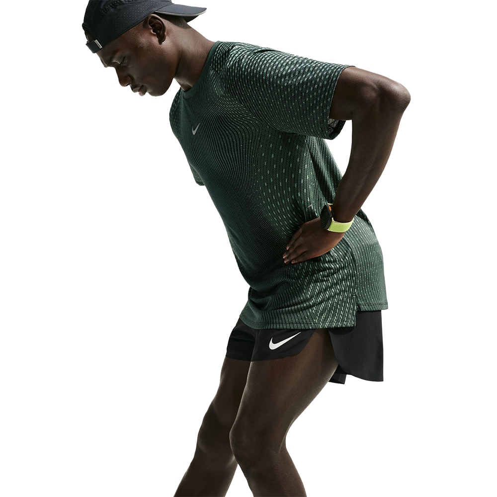 Nike Stride Aero-FIT T-skjorte Herre Grønn