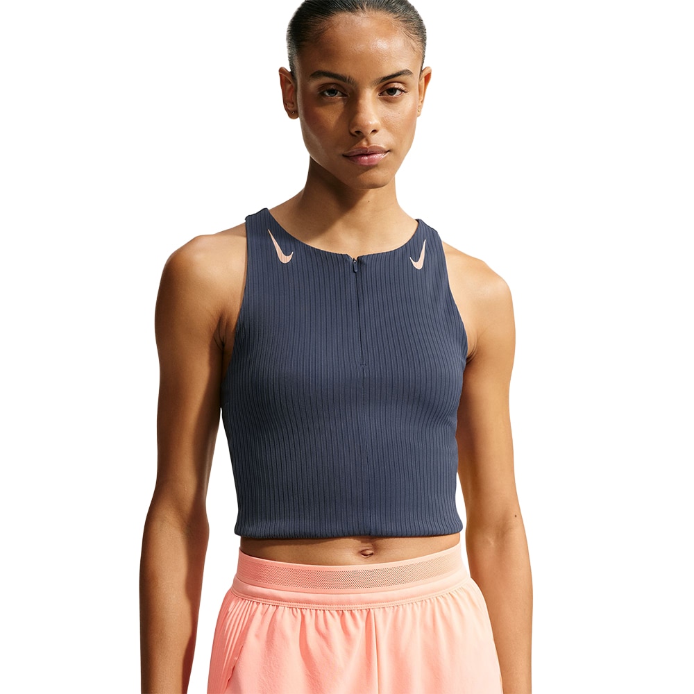 Nike AeroSwift Singlet Dame Blå