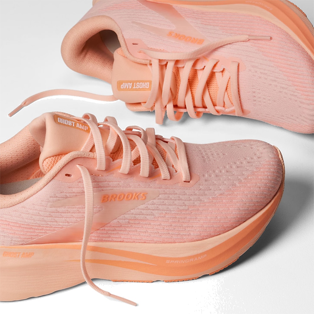 Brooks Ghost Amp Løpesko Dame Oransje