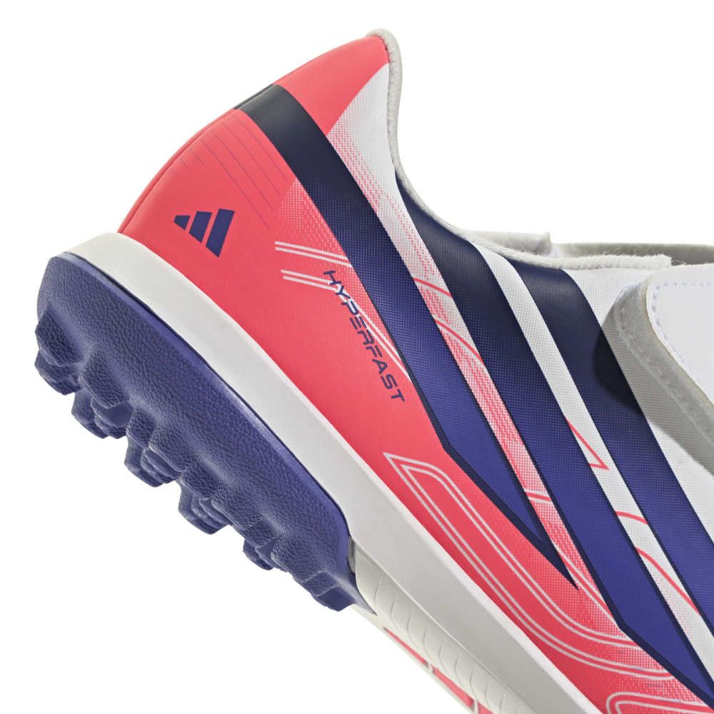 Adidas F50 Hyperfast Club Laceless TF Fotballsko Barn Chaos vs Control