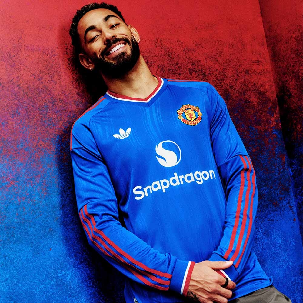 Adidas Manchester United Langermet Fotballdrakt 26/27 Barn Borte