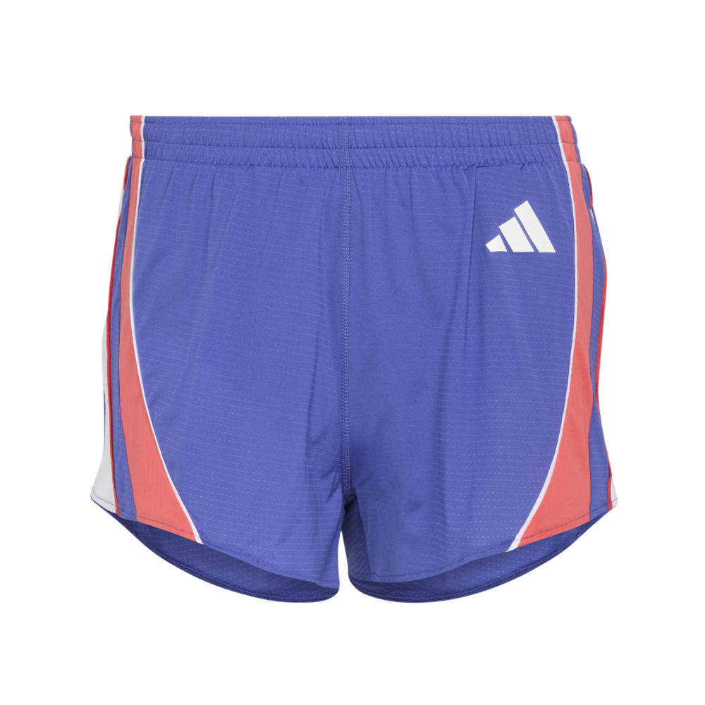Adidas Adizero Løpeshorts Herre Blå/Hvit/Rød