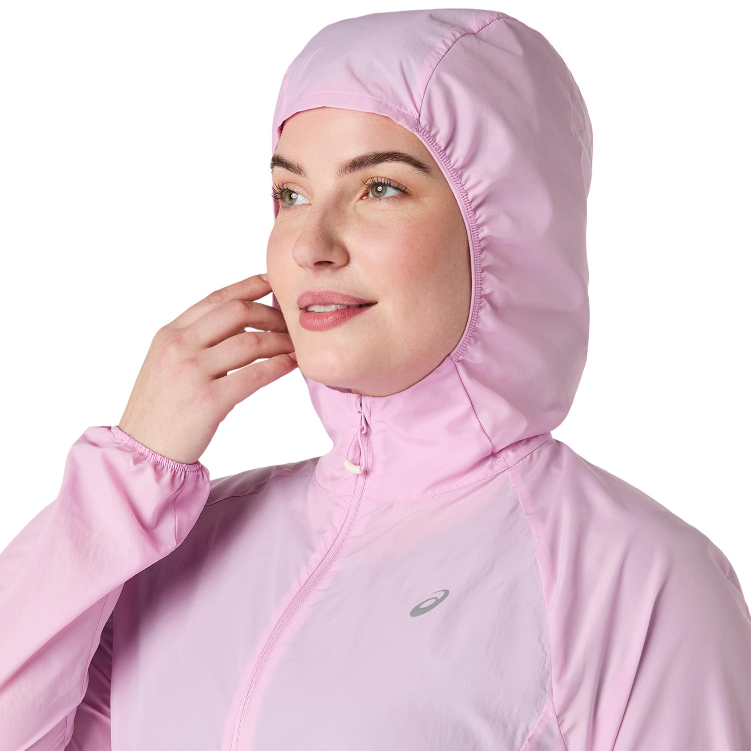 Asics Road Packable Jakke Dame Rosa