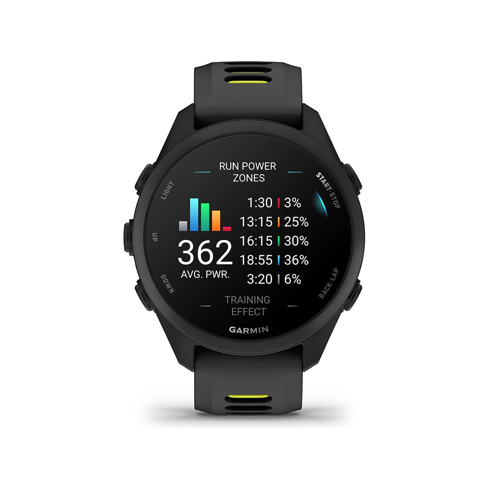 Garmin Forerunner 170 GPS Treningsklokke Sort/Gul