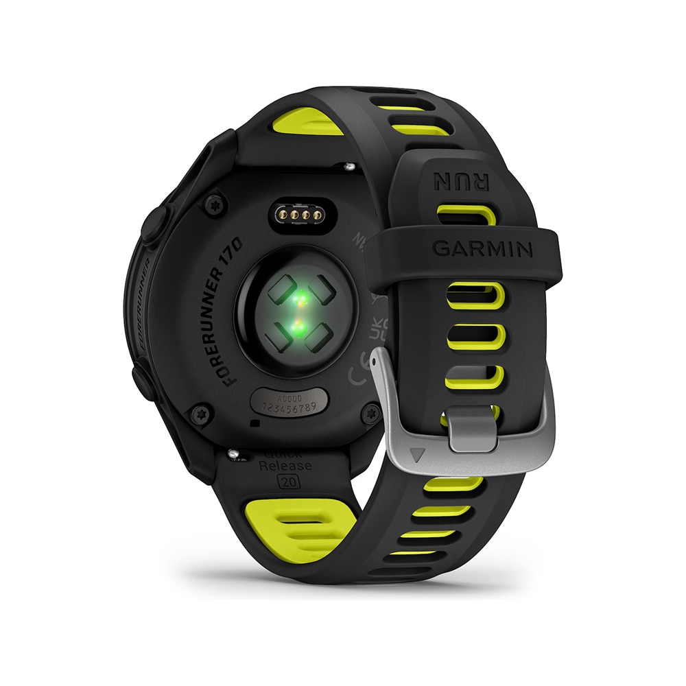 Garmin Forerunner 170 GPS Treningsklokke Sort/Gul