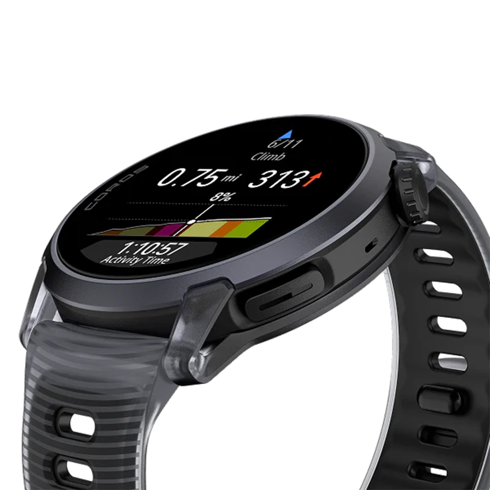 Coros Pace 4 Silicone Treningsklokke Sort