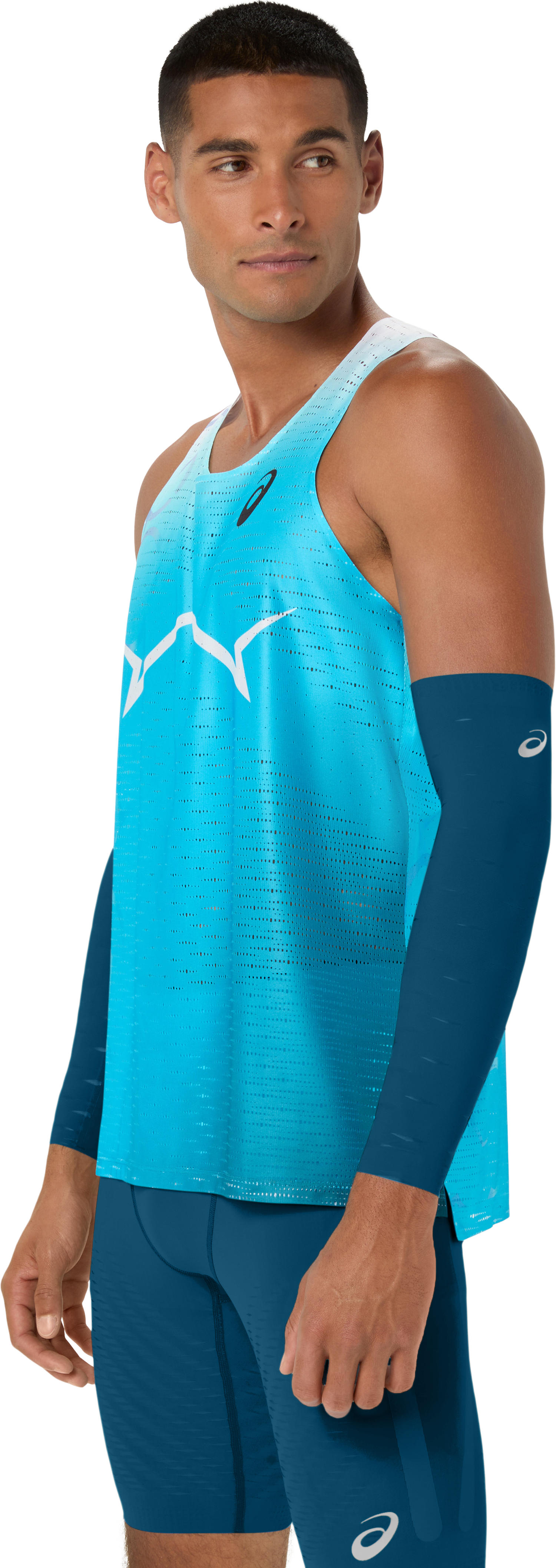 ASICS Metaspeed Singlet Herre Blå/Turkis