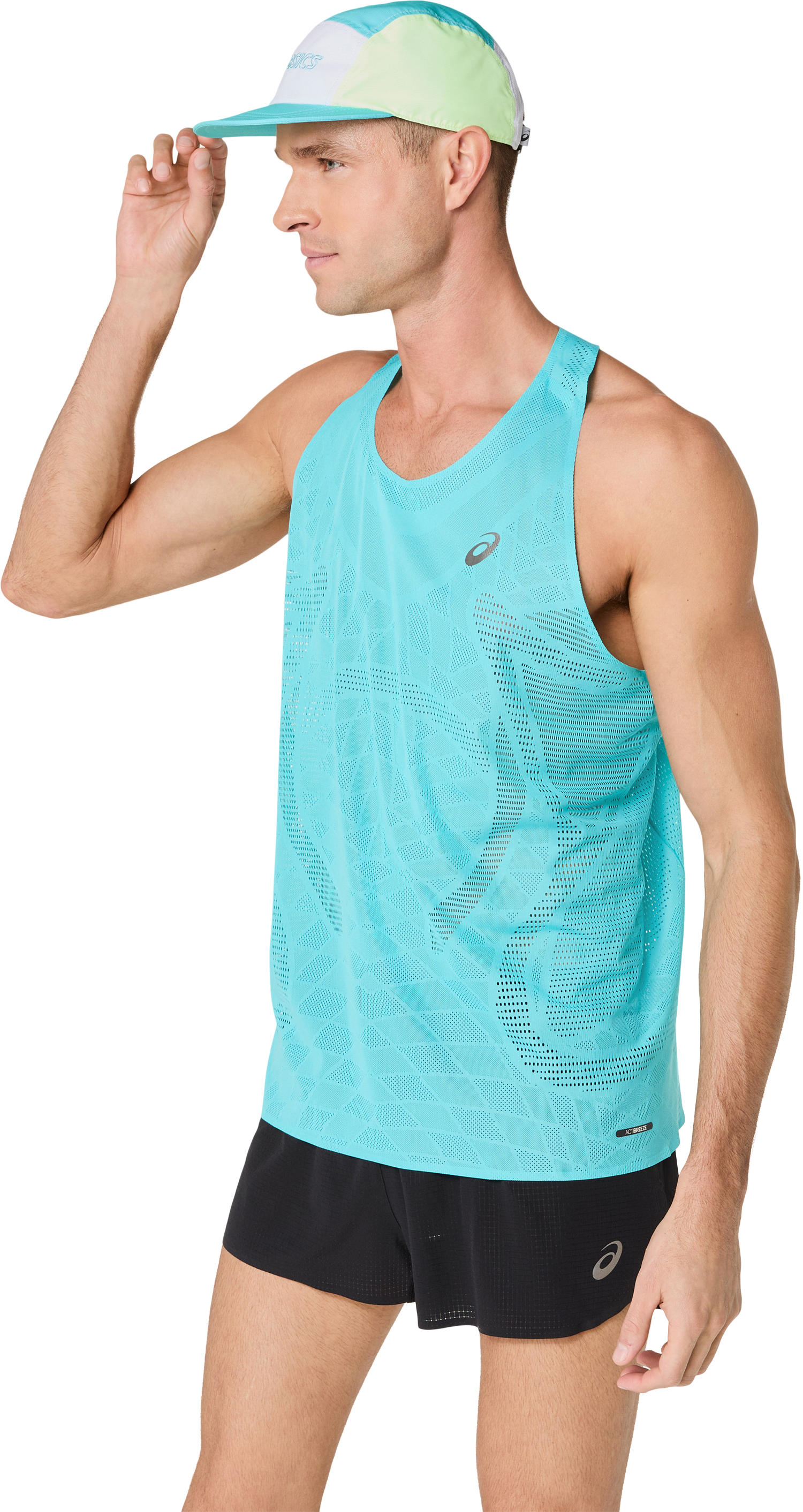 Asics Metarun Singlet Herre Turkis