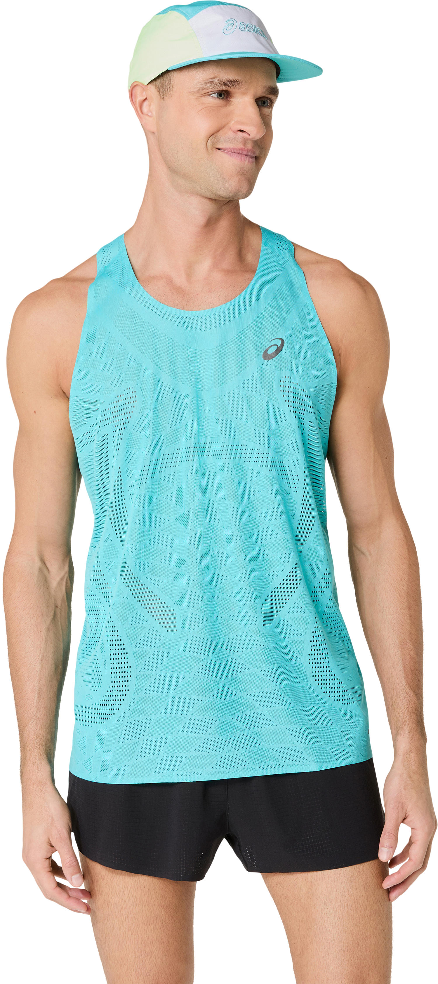 Asics Metarun Singlet Herre Turkis