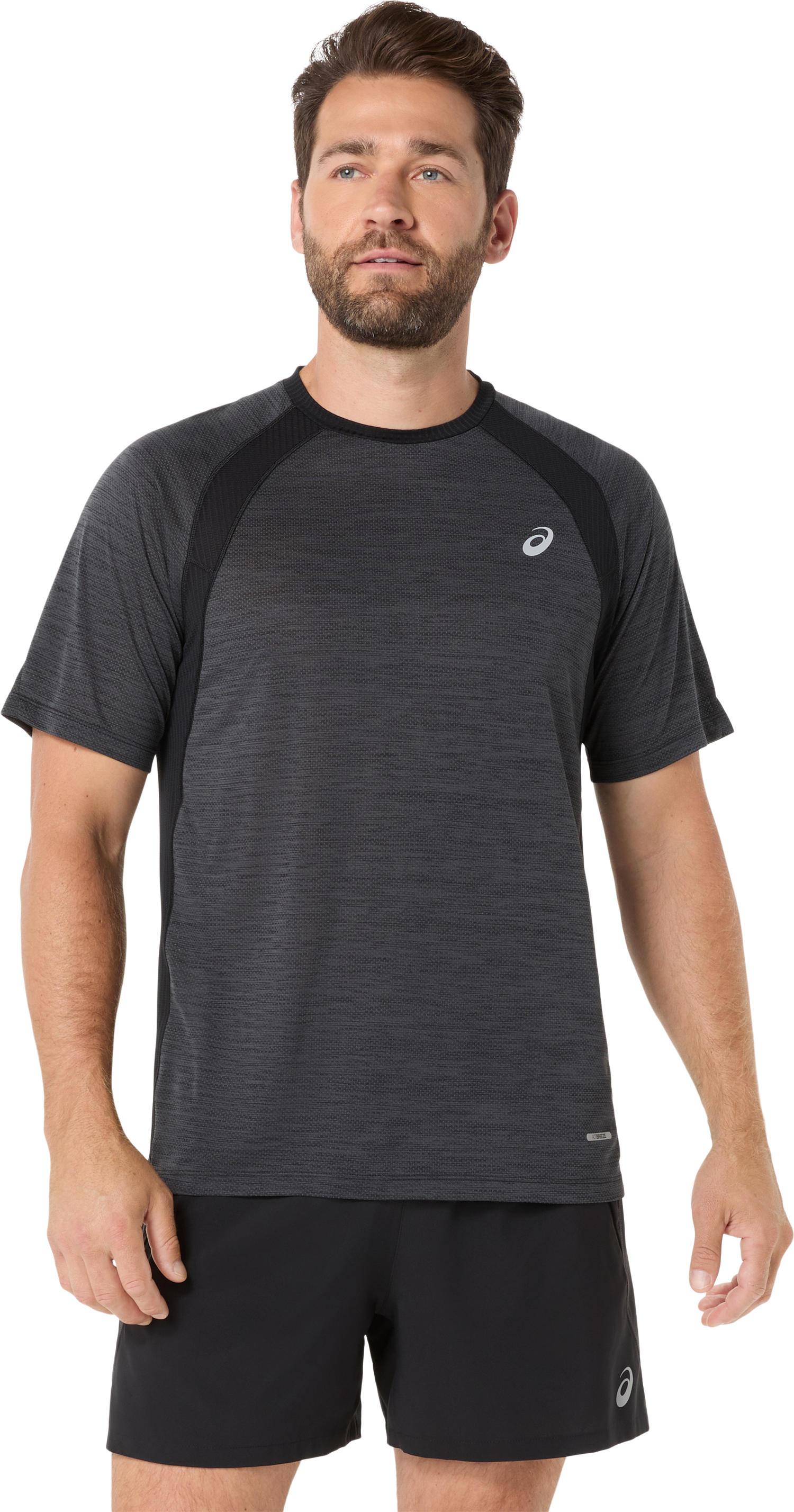 Asics Road T-skjorte Herre Sort