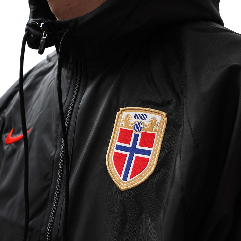 Nike Norge VM 2026 Dri-FIT KMD Anthem Pre Match Jakke Sort