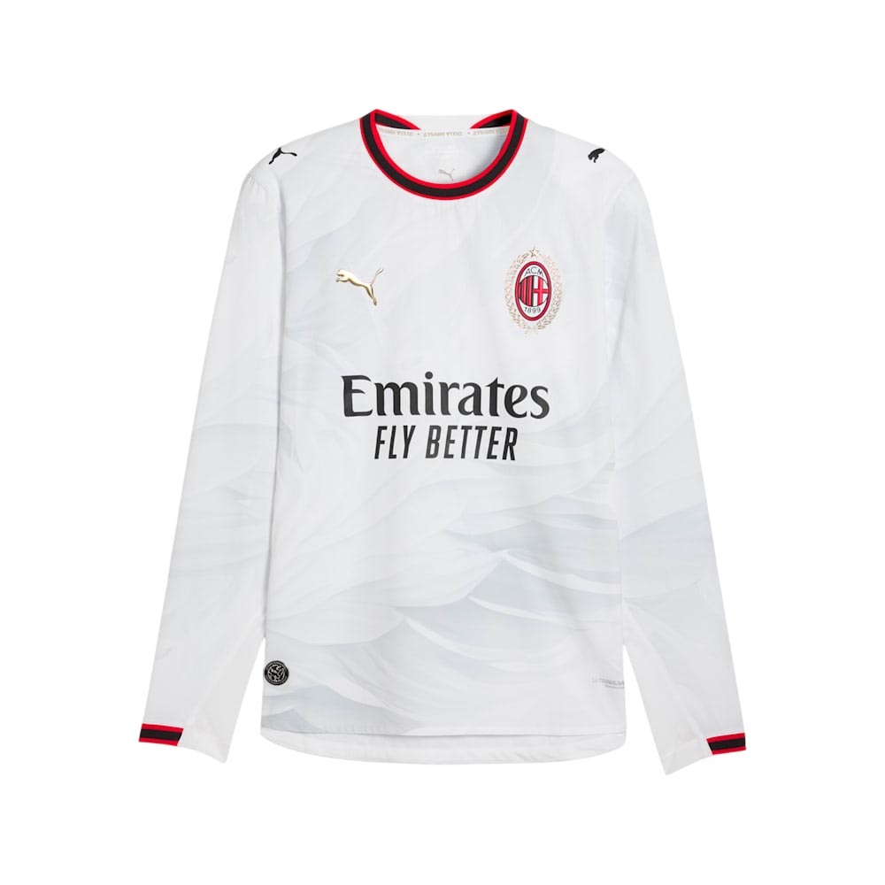 Puma AC Milan Authentic Langermet Fotballdrakt 26/27 Borte