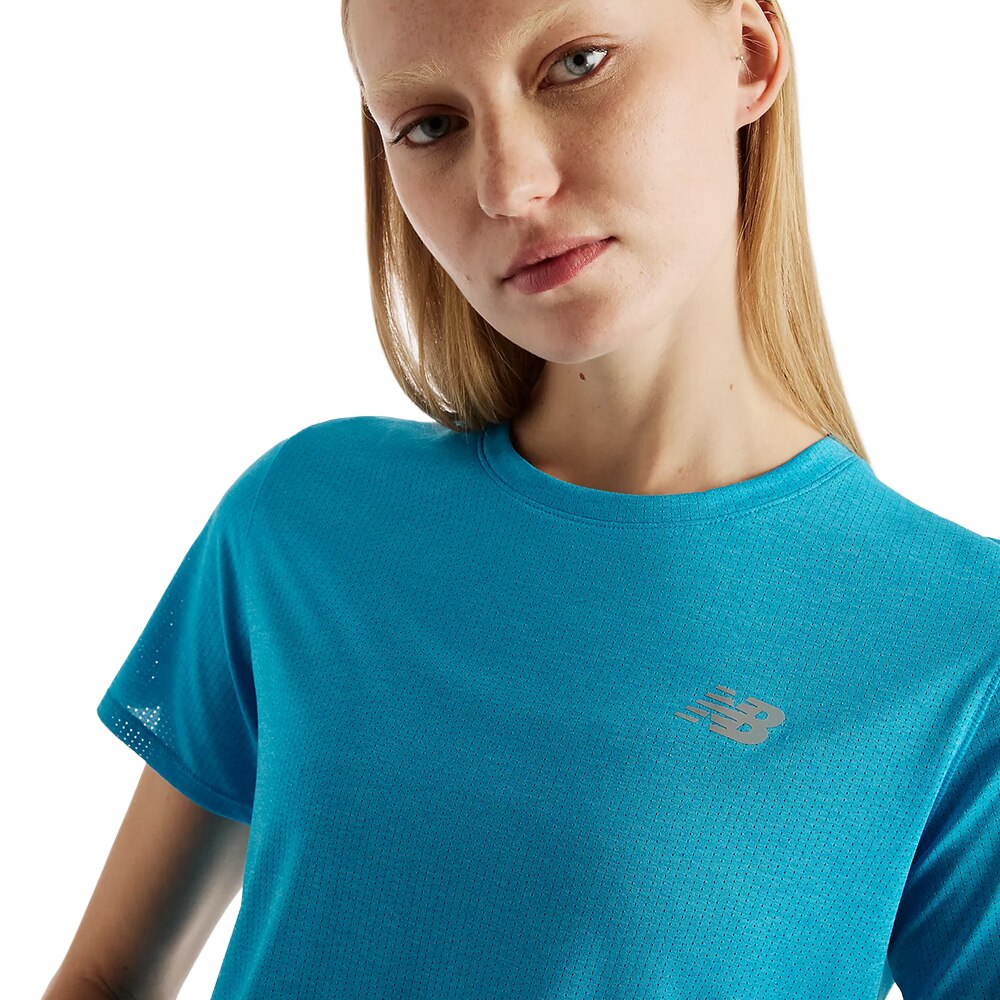 New Balance RC Essential T-skjorte Dame Turkis