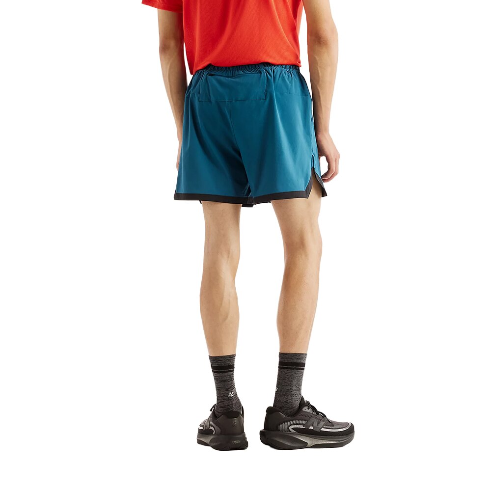 New Balance RC Essential 5" Løpeshorts Herre Turkis