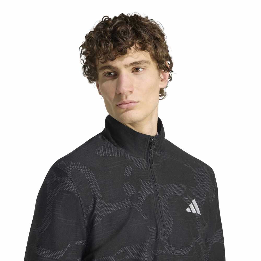 Adidas adi365 Half-Zip Langermet Trøye Herre Sort/Grå