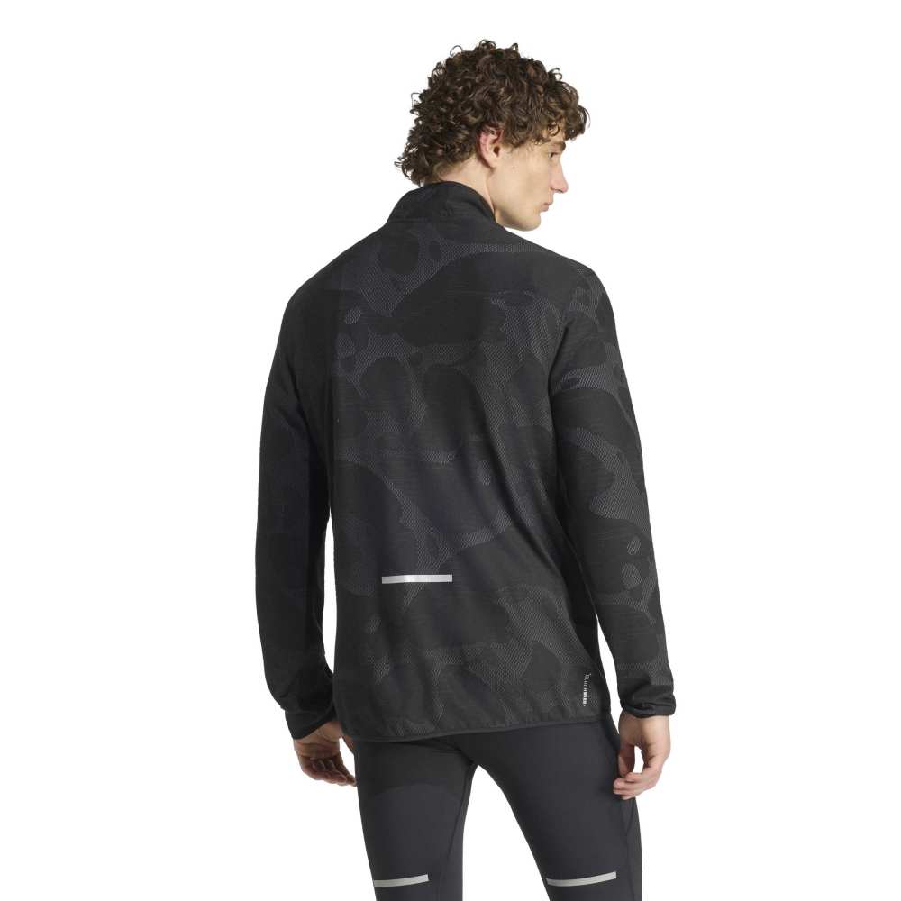 Adidas adi365 Half-Zip Langermet Trøye Herre Sort/Grå