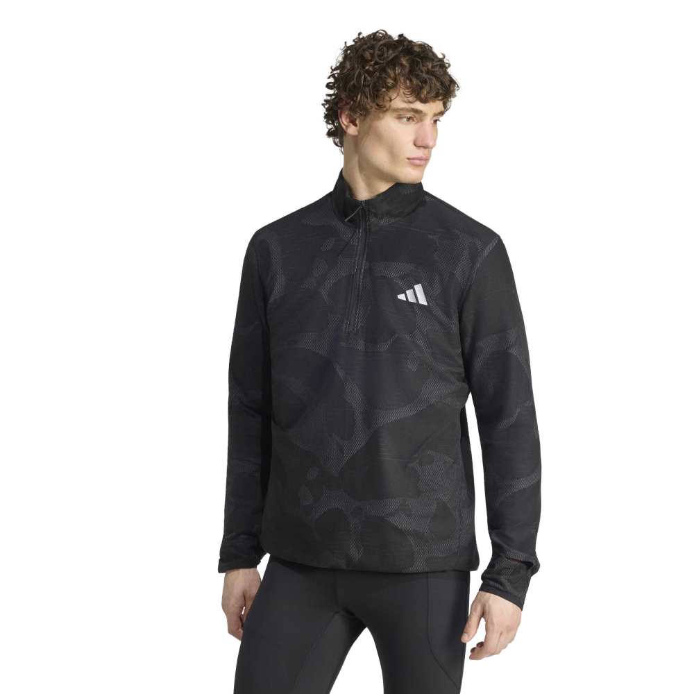 Adidas adi365 Half-Zip Langermet Trøye Herre Sort/Grå