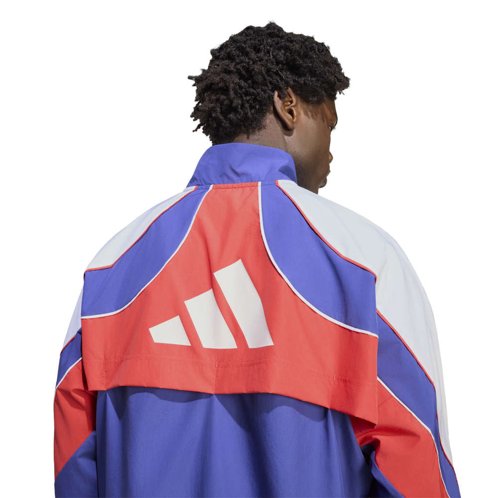 Adidas Adizero Archive Løpejakke Herre Blå/Rød/Hvit