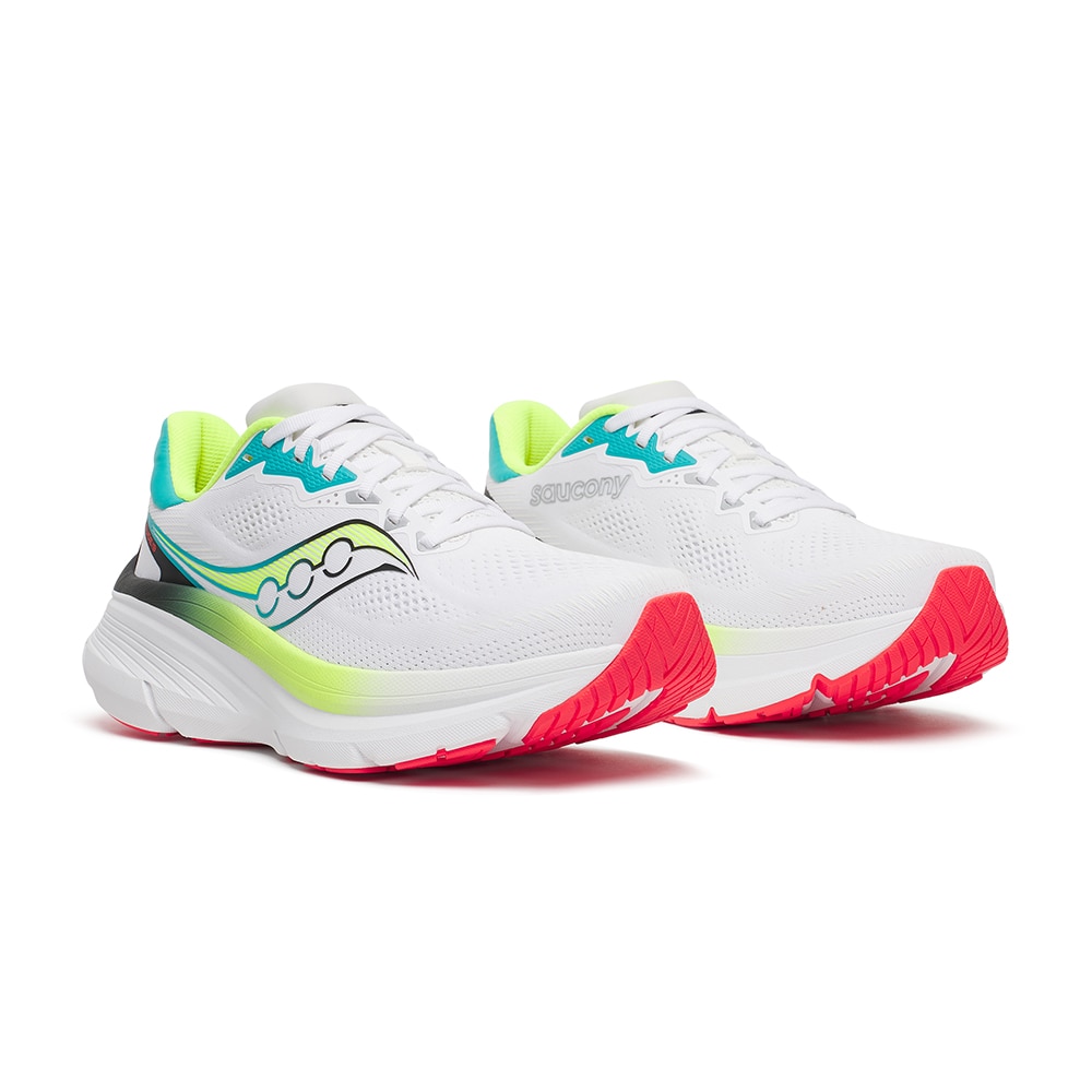 Saucony Guide 19 Løpesko Herre Hvit/Flerfarget