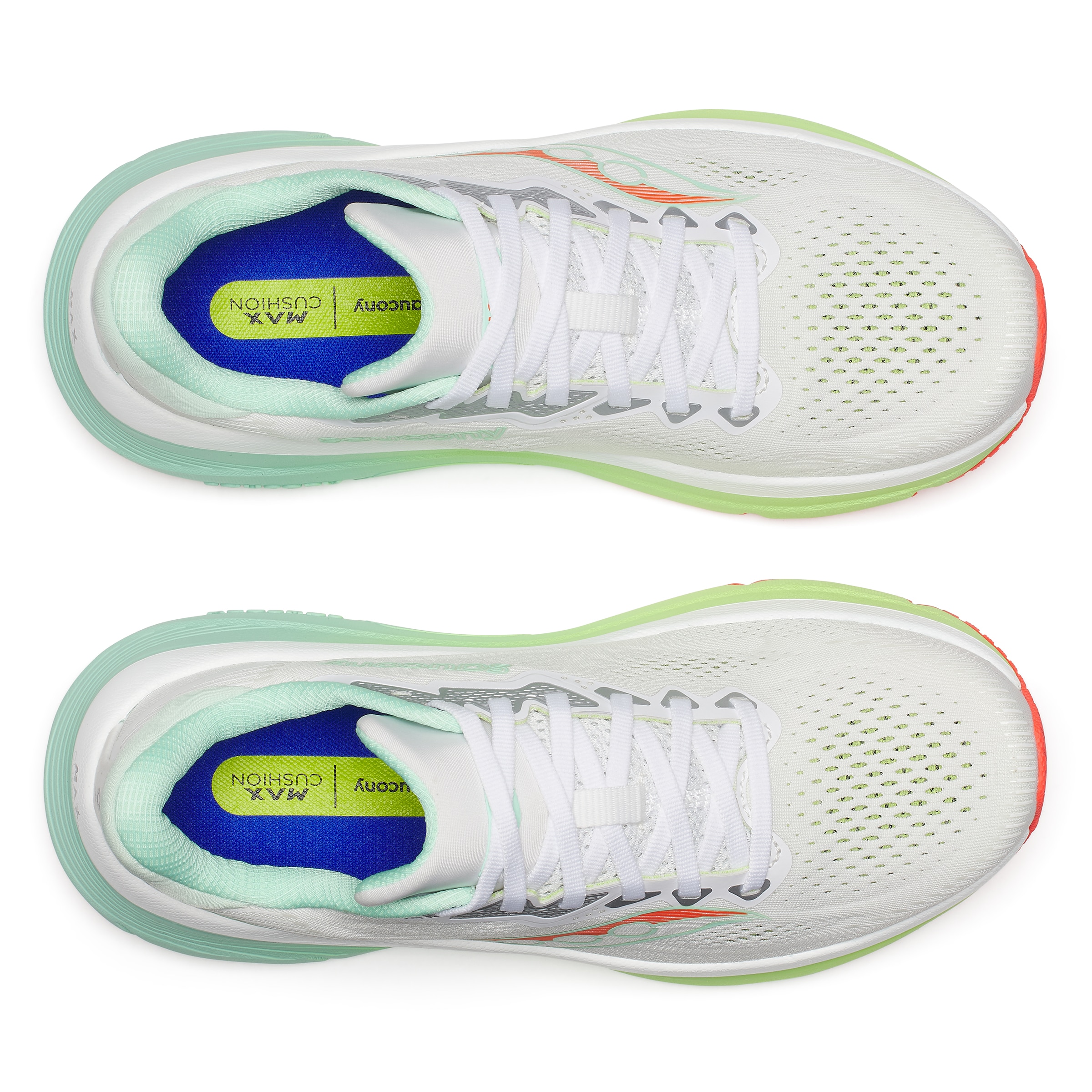 Saucony Guide 19 Løpesko Dame Hvit/Flerfarget