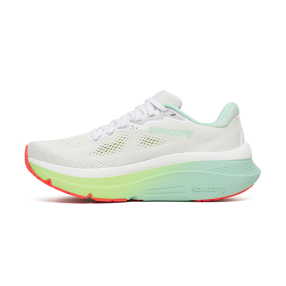 Saucony Guide 19 Løpesko Dame Hvit/Flerfarget
