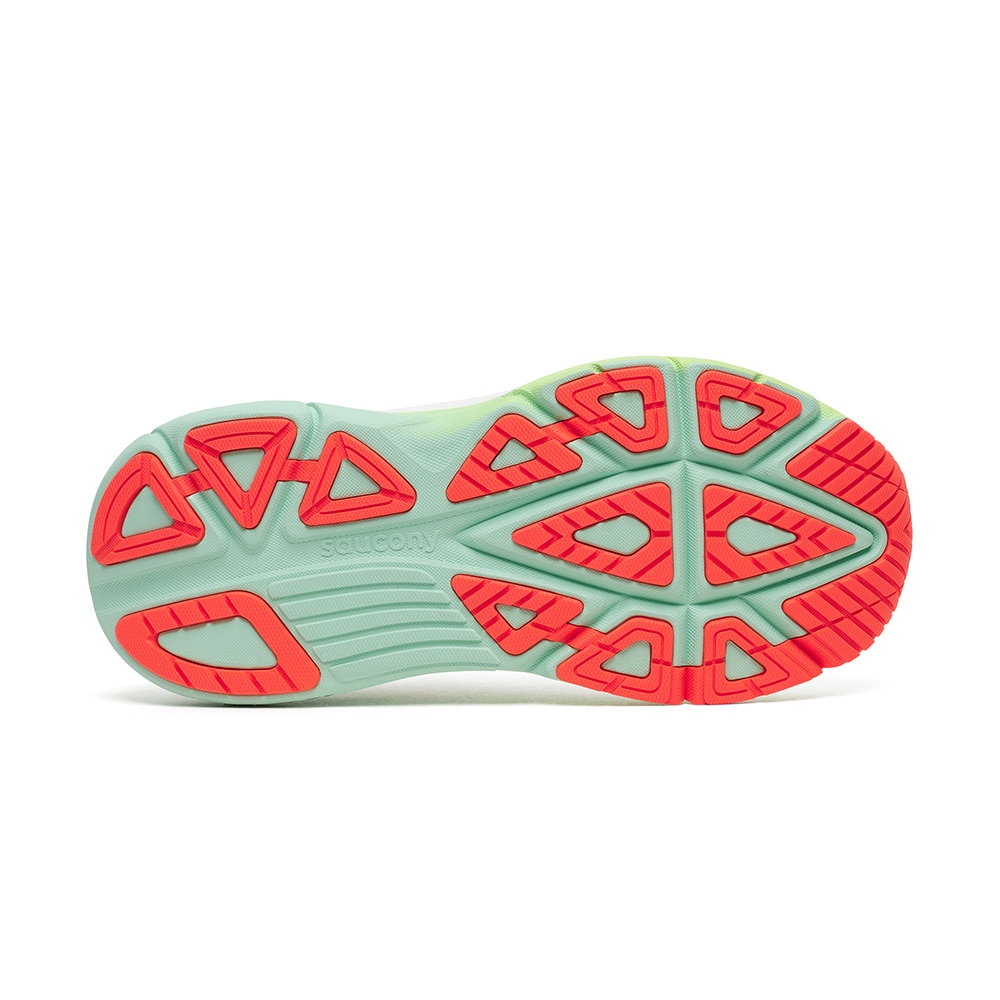 Saucony Guide 19 Løpesko Dame Hvit/Flerfarget