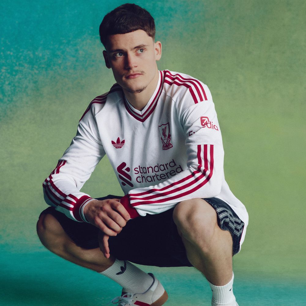 Adidas Liverpool FC Langermet Fotballdrakt 26/27 Barn Borte