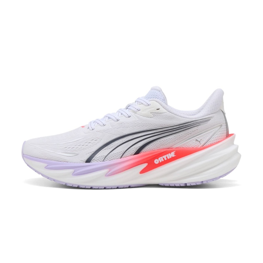 Puma Velocity Nitro 5 Løpesko Dame Hvit/Lilla/Rød