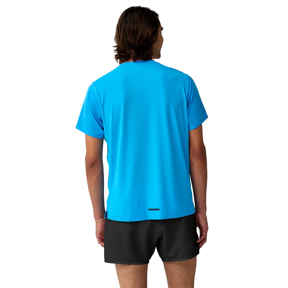 Brooks Dash Cooling Short Sleeve T-skjorte Herre Blå