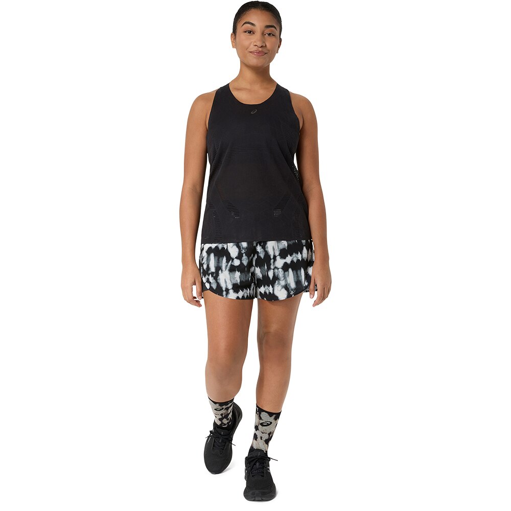 Asics Limited Series Metarun Split Løpeshorts Dame Sort/Hvit