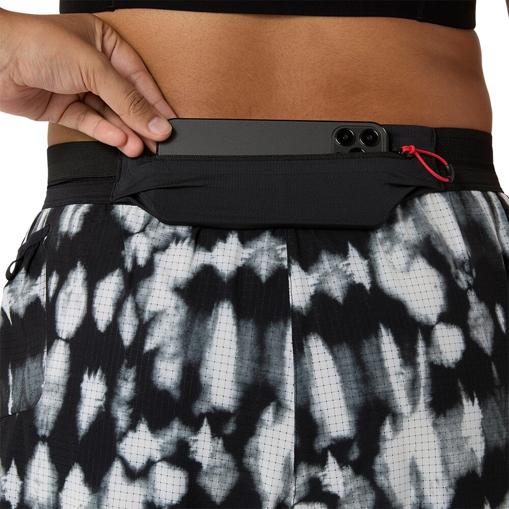 Asics Limited Series Metarun Split Løpeshorts Dame Sort/Hvit